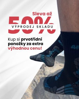 Jarní výlety volají! ⛰️ Nepropásni zimní výprodej skladu. Outdoorové ponožky a MERINO oblečení značky SENSOR se slevou až...